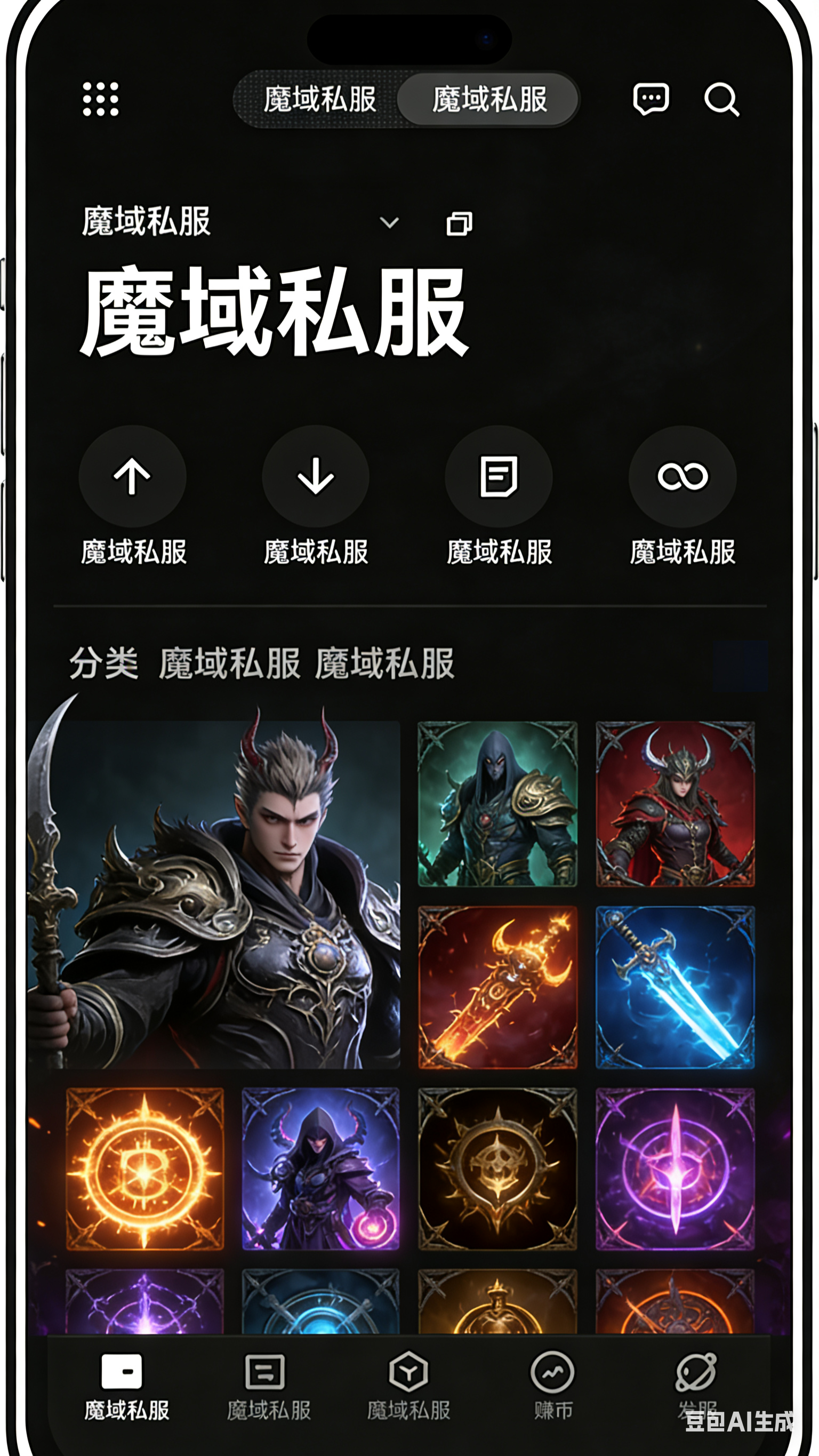 魔域私服附魔词条升级面板